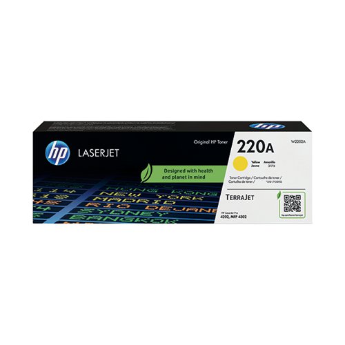 Toner Amarelo HP Color LaserJet Pro 4202/4301/4303 (220A)