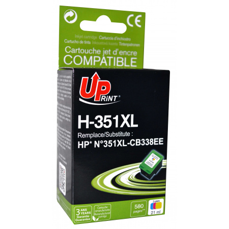 Tinteiro Compatível p/ HP PS C4580 Nº351XL - Cores (Uprint)