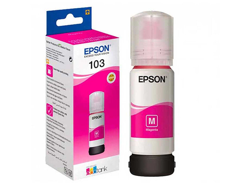 Tinteiro Magenta Epson L1110/L3100/L5190/ EcoTank L3110 -103