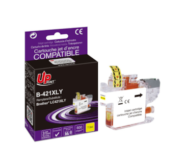 Tinteiro Compatível p/ Brother DCP J1050DW - Amarelo Uprint