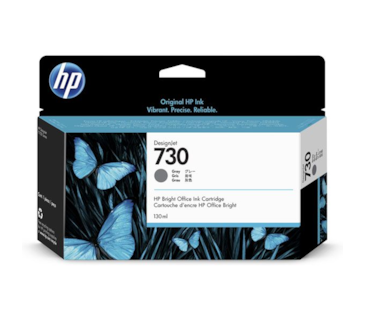 Tinteiro Cinzento HP DesignJet T1700 - 130ml - HP730