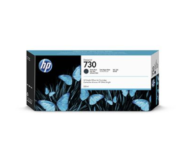 Tinteiro Preto Mate HP DesignJet T1700 - 300ml - HP730