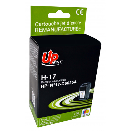 Tinteiro Compatível p/ HP DeskJet 816C Nº17 - Cores (Uprint)