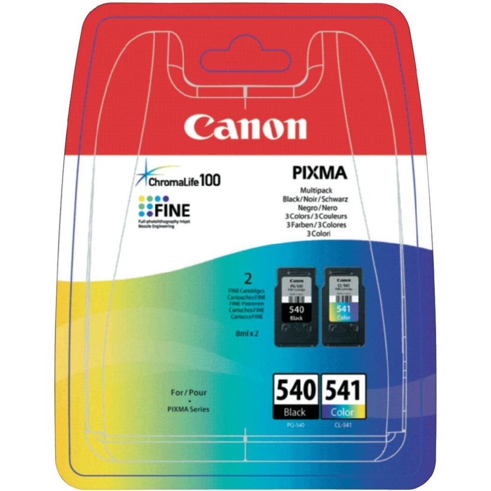 Pack Canon Pixma MG2150/3150 - PG-540/CL-541 + 50 folhas