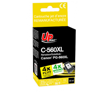 Tinteiro Reciclado p/ Canon Pixma TS 5300 Preto (AC) Uprint