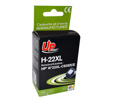 Tinteiro Compatível p/ HP F2224/2330 Nº22XL - Cores (Uprint)
