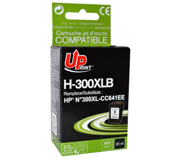 Tinteiro Compatível p/ HP DJ D2560 Nº300XL - Preto (Uprint)