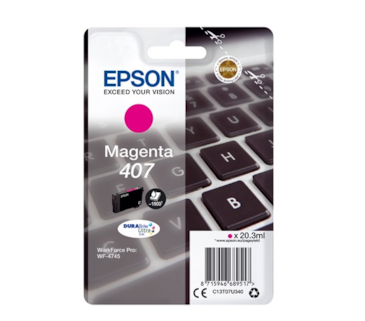 Tinteiro Magenta Epson WorkForce WF-4745 - 407