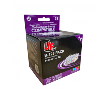 Tinteiro Compatível p/ Brother DCP J132W - Pack (Uprint)