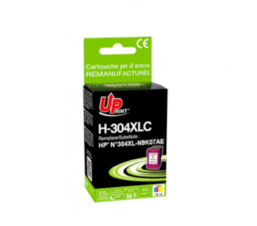 Tinteiro Compatível p/ HP DJ 3700/3720 304XL - BK (Uprint)