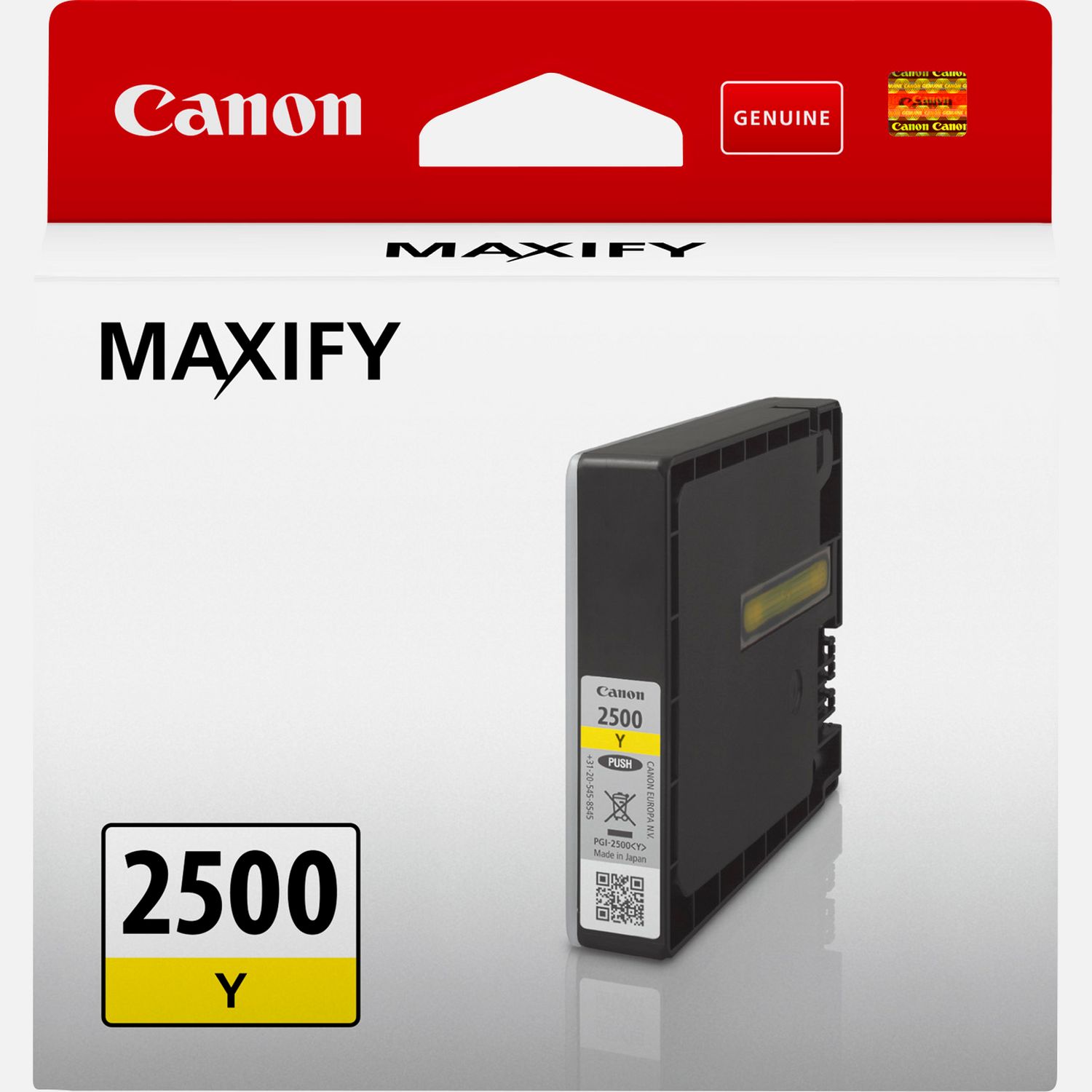 Tinteiro Amarelo Canon Maxify iB4050/MB5050/5350 - Baixa Cap