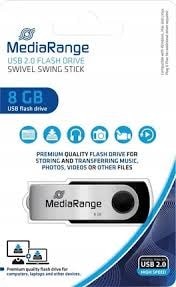Pen Drive Mediarange 8GB USB 2.0