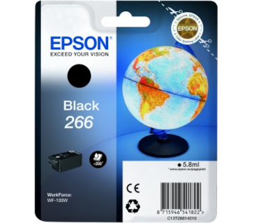 Tinteiro Preto Epson WorkForce WF-100W - 266