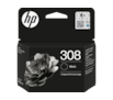 Tinteiro Preto HP Envy 6110e/6130e/6520e/6558e - HP308