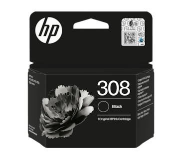 Tinteiro Preto HP Envy 6110e/6130e/6520e/6558e - HP308