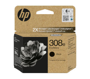 Tinteiro Preto HP Envy 6110e/6520e/6558e-Alta Capaci-HP308e