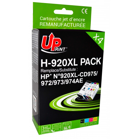Tinteiro Compatível p/ HP OJ 6000/6500/7000/7500A PACK 4