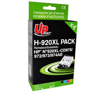 Tinteiro Compatível p/ HP OJ 6000/6500/7000/7500A PACK 4