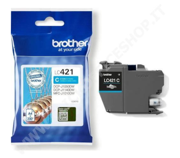 Tinteiro Ciano Brother DCP-J1050DW/MFC-J1010DW - 200 pg.