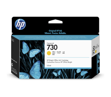 Tinteiro Amarelo HP DesignJet T1700 - 300ml - HP730