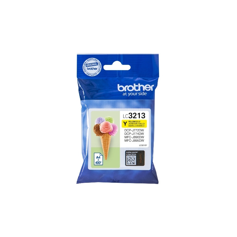 Tinteiro Amarelo Brother MFC-J890W/J895DW - 400 páginas