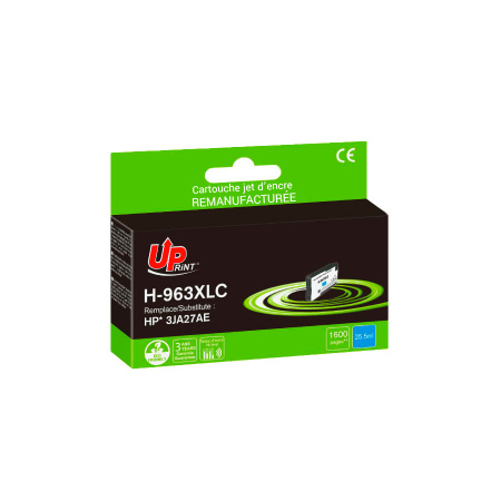 Tinteiro Compatível p/ HP OJ 9010/9012 - Azul (AC) (Uprint)