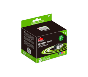 Tinteiro Compatível p/ HP OJ Pro 8700/8715 - Pack 4 (Uprint)