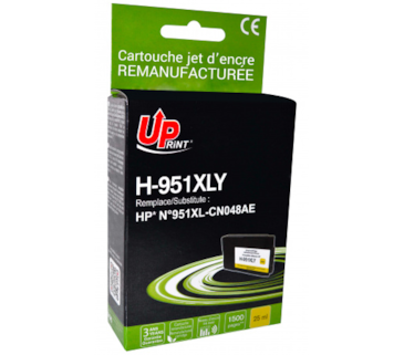 Tinteiro Compatível p/ HP 8100/8600 - Y (Uprint) (AC)