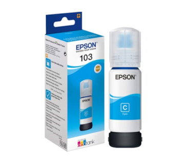 Tinteiro Ciano Epson L1110/L3100/L5190/ EcoTank L3110 - 103