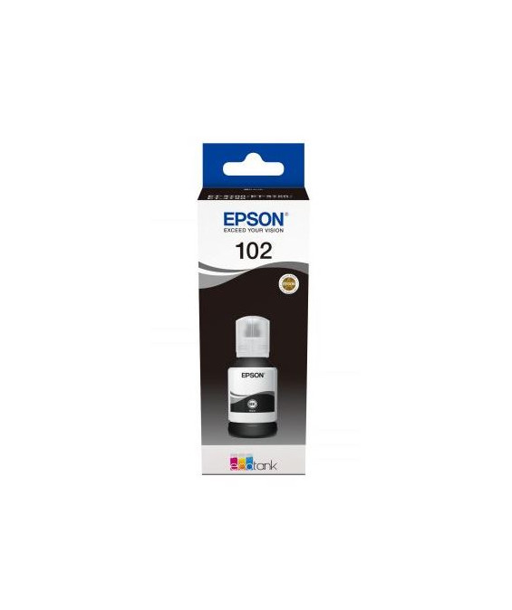 Tinteiro Preto Epson EcoTank ET-2700/ET-3700 - 130ml - 102