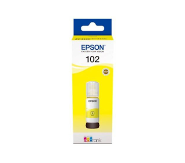 Tinteiro Amarelo Epson EcoTank ET-2700/ET-3700 - 70ml - 102