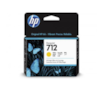 Tinteiro Amarelo HP DesignJet T210/T250/T630 - 29 ml - 712